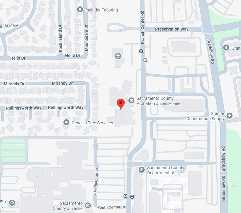 Google map of Probation facility