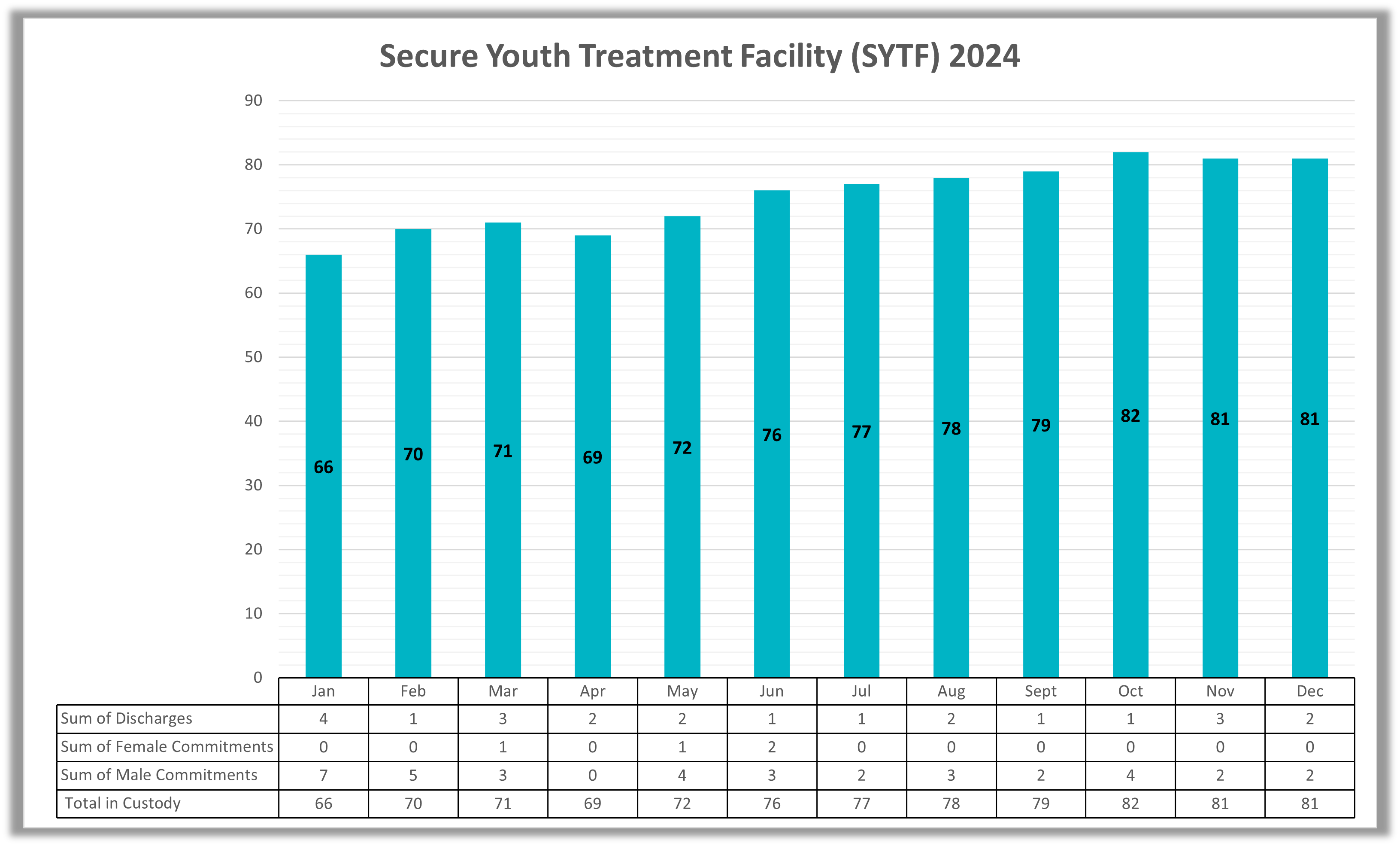 Secure Youth Treatment Facility (SYTF) 2024