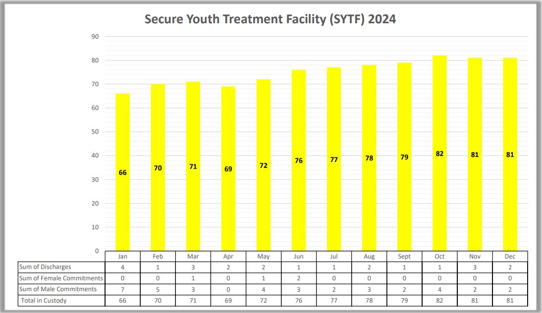 Secure Youth Treatment Facility (SYTF) 2024
