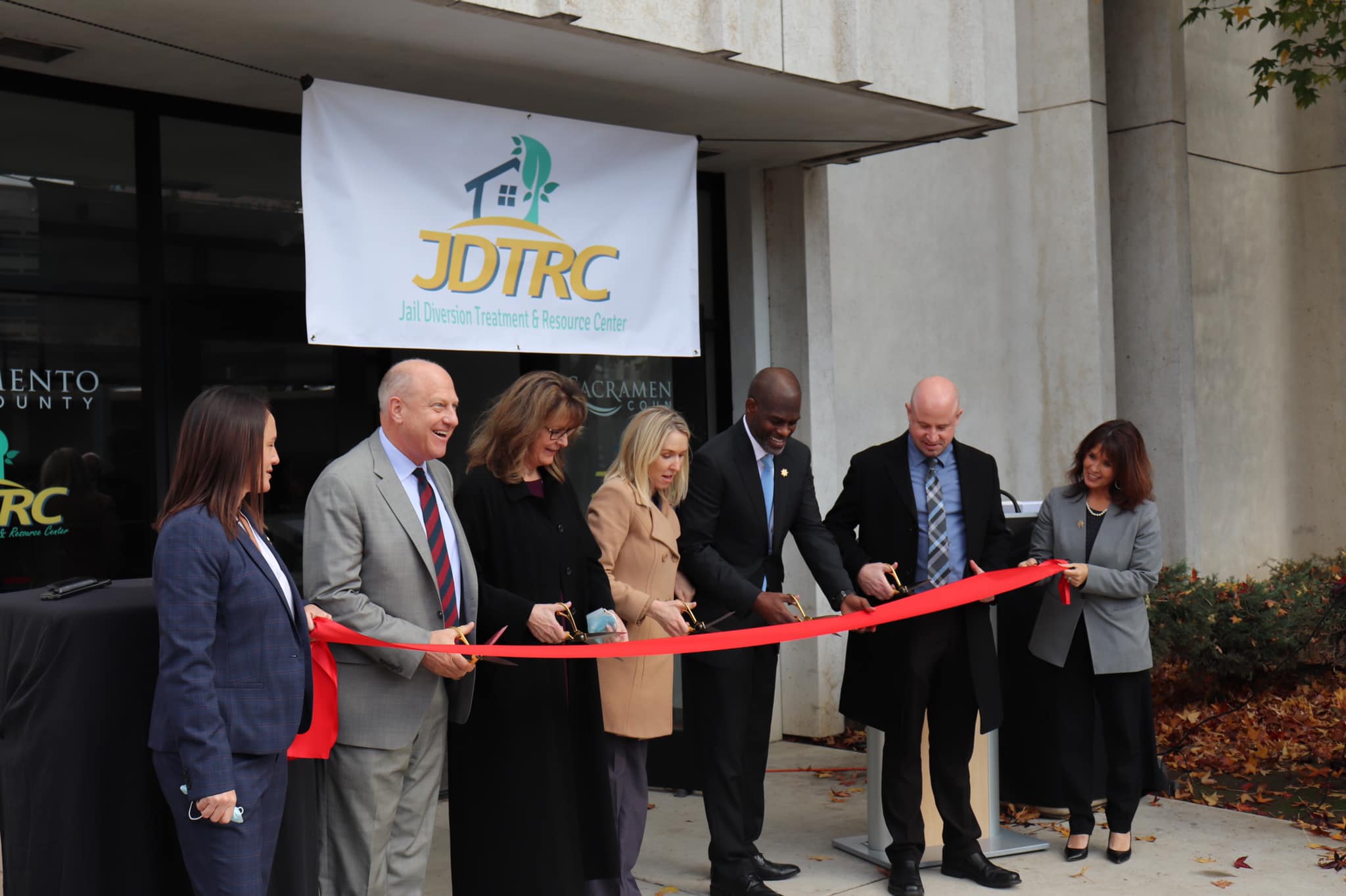 Image of Ribbon cutting