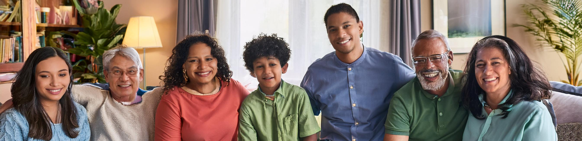 Family members together